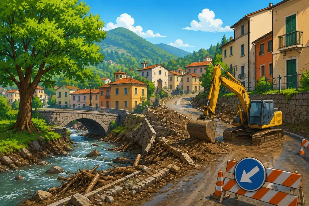 Avviso ai creditori – Lavori di messa in sicurezza del centro storico
